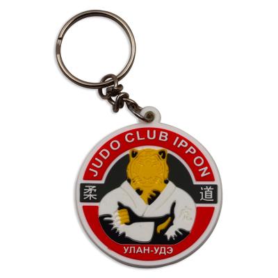 China Each Custom Rubber PVC 2D Soft Key Chain Customized Design Promotional Gifts Custom Rubber PVC Keychains for sale