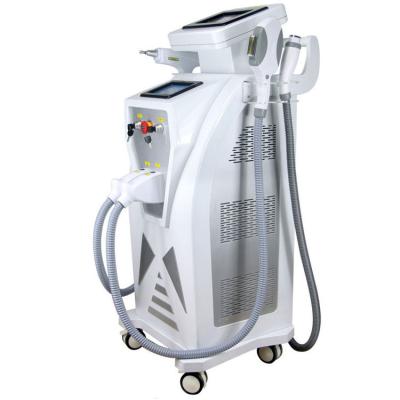 China Acne Treatment 4 in 1 ND YAG Laser OPT IPL RF Hair Removal ND YAG Laser Tattoo Removal Machine for sale