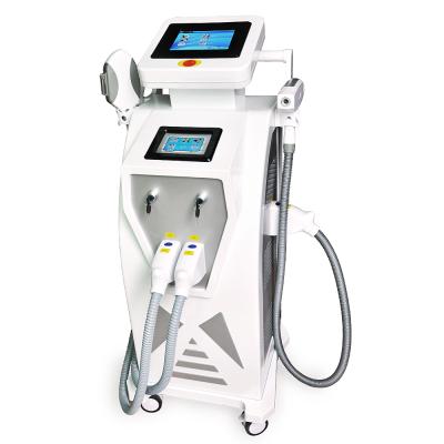 China Pigment Removal 3 in 1 single ipl laser machine e light ipl hair removal machine with nd yag laser tattoo removal for sale