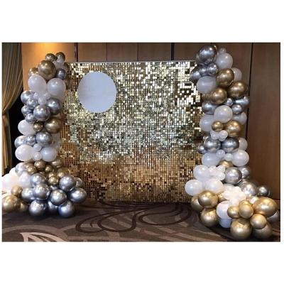 China Fashional LK20191121-1 Sequin Bling Bling Wall For Wedding Stage Decorations for sale