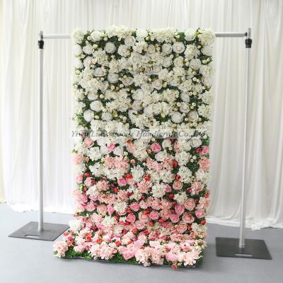 China Home Decoration LFB1608 Elegant Shadow Flower Wall Backdrop For Wedding And Party Decorations for sale