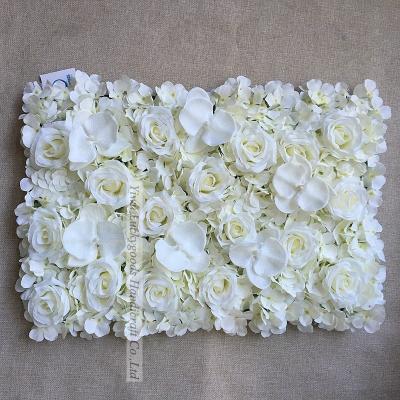 China Wedding LFB290 Rose And Orchid Flower Wall Carpet For Wedding Photo Background for sale