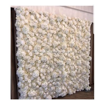 China Wedding Celebration LFB1505 Full 3D Flower Wall For Wedding Stage Decorations for sale