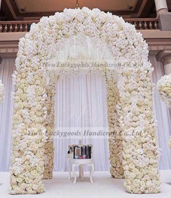 China Factory green vertical wall flower backdrop decoration wedding arch flower hot sale design for sale