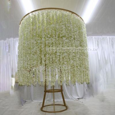 China Wedding Backdrop LFB1299 Artificial High Orchid Flower Round Table Centerpiece for sale