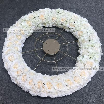 China Factory LFB629 Wall Wedding Decoration Green Vertical Flower For Ceiling Custom White Color for sale