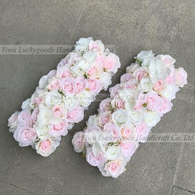 China LFB947 Wholesale Home Decoration Wedding Rose Artificial Flower Runner For Wedding Decorations for sale