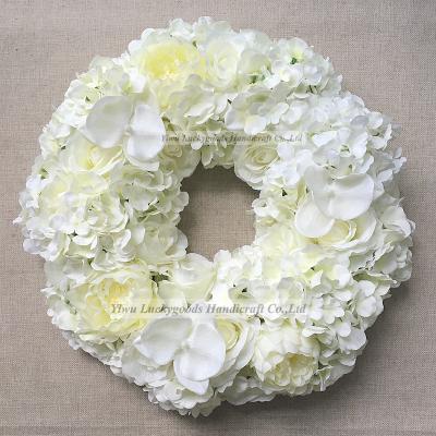 China Wholesale Rose Plant Vertical Wall Artificial Flowers Garland Wreaths Marigold for sale