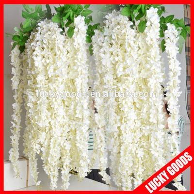 China Wholesale Artificial Wisteria Flower New Arrival Wedding or Event Decoration Wisteria Artificial Flower for sale