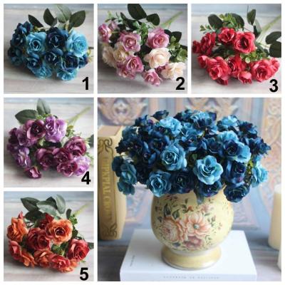 China LF299 Eco - Friendly Cute Rose Flowers Bouquet For Wedding Decoration Layout for sale