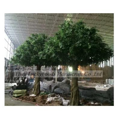 China LG20170926-18 Large Wedding Ceremony Wreath Fiberglass Artificial Banyan Tree For Wedding Decorations for sale