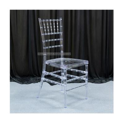 China Wedding home decorations LYZ001 hot sale transparent acrylic chiavari wedding chair for sale