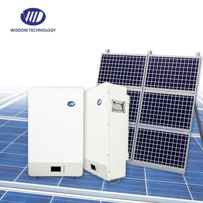 China 100AH 200AH Almacenamiento de energía residencial 5kWh 10kWh 48V Powerwall Off Grid en venta