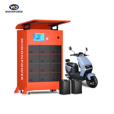 China High Capacity Battery Swapping Station met QR-code werking en Smart Card Payment System 000 kg capaciteit Te koop