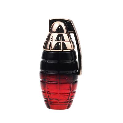 China Cosmetic 90ml Pomegranate Shaped Spray Empty Glass Perfume Bottles for sale