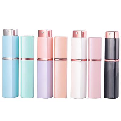 China Portable and Convenient Luxury Empty Spray Bottle 10ml Colorful Spray Perfume Bottles Glass Spray Bottles For Travling for sale