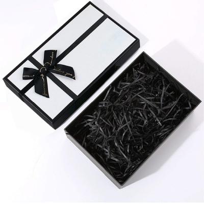 China White Luxury Recyclable High Quality Cardboard Gift Boxes Kraft Paper With Lids for sale