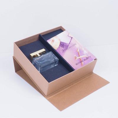 China Recyclable Biodegradable Shipping Cosmetic Packaging Cardboard Perfume Boxes Custom Design for sale