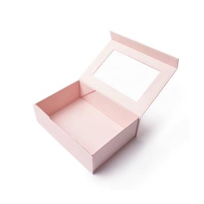 China Wholesale High Quality Recyclable Magnetic Folding Gift Packaging Box Cardboard Display Foldable Paper Box for sale