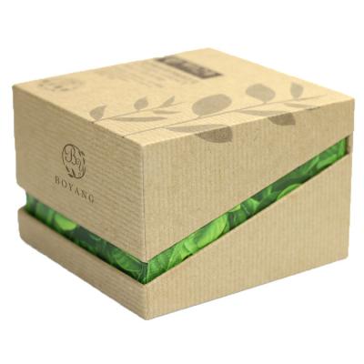 China New Design Custom Recyclable Cardboard Paper Packaging Gift Box Luxury Rigid Soap With Logo for sale