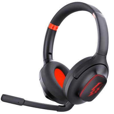 China NO New Design Low Latency Mic Bluetooth Wireless Headphone Gaming Fast Detachable Headset for sale