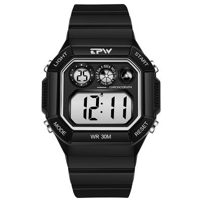 China 2021 New Alarm Mens Digital Watch 3ATM Sports Watch OEM Factory for sale