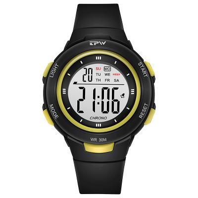 China Analog-Digital Alarm Fashion LED DisplayJapan Digital Men Watch Sports Watches For Men for sale