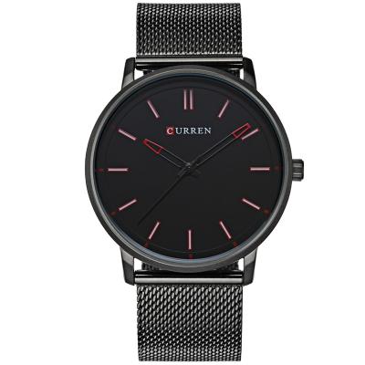 China Water resistant curren 8223 high quality men's quartz watches japanese movt fashion steel cheap price men wristwatches brand for sale