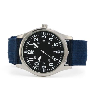 China Water Resistant Sports Wrist Watch Military Army Nylon Watch For Men for sale