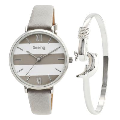 China Wholesale Cheap Water Resistant Geneva Alloy Watch Japan Movt Hand Watch Fabric Lady Case And Strap For Girls Stainless Steel Back for sale