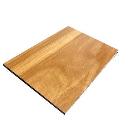 China Modern Decorative Wood Grain Aluminum Composite Panel For Architecture Wood Color ACP For Exterior for sale