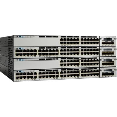 중국 탁상용 유형 시스코 네트워크 대패 WS-C3850-48F-L 엇바꾸기 수용량 176 Gbps 판매용