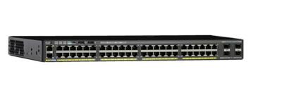 China POE 370W Cisco 2960 48 tragen Gigabit-Schalter 2 X 10G SFP+ LAN-Basis WS-C2960X-48LPD-L zu verkaufen