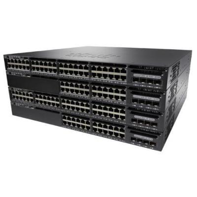 China O catalizador modular 3650 dos interruptores WS-C3650-48TD-S de Cisco da camada 2 48 dados de porto 2x10G Uplink a base do IP à venda