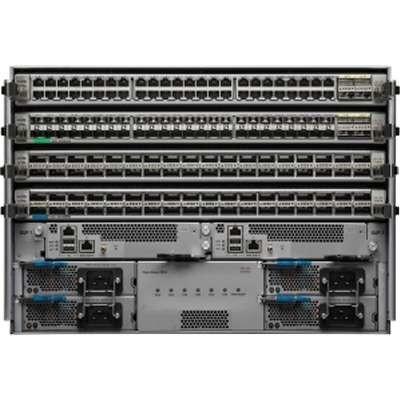 Chine 3 couches de Cisco du commutateur de la connexion 9504, fiche technique de la connexion 9504 de Cisco avec 4 fentes N9K-C9504 de Linecard à vendre