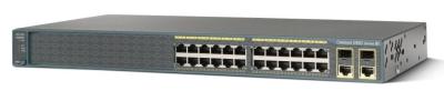 China Gigabit Ethernet-Schalter Cisco-Katalysator-2960, Cisco 24 tragen Poe-Schalter WS-C2960-24PC-S zu verkaufen