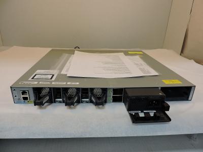 China Cisco-Katalysator 3850 48 Hafen PoE IP-Basis-Netz-Hardware-Schalter zu verkaufen