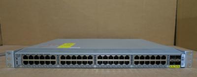 China Rackmount Cisco 2000 Series Switches 1 Fan Module 48x100/1000 Base-T + 4x10GE N2K-C2248TP-E for sale