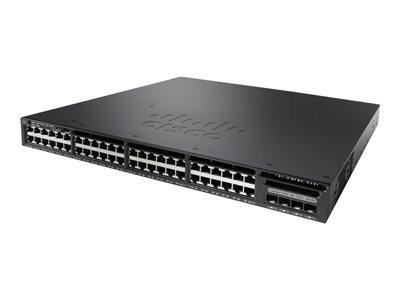 China 1.6G cisco ethernet module 3650 48 port full Poe Switch WS-C3650-48FD-L for sale