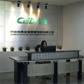 Verified China supplier - Zhongshan CEDAR Electric Illuminance Co., Ltd.