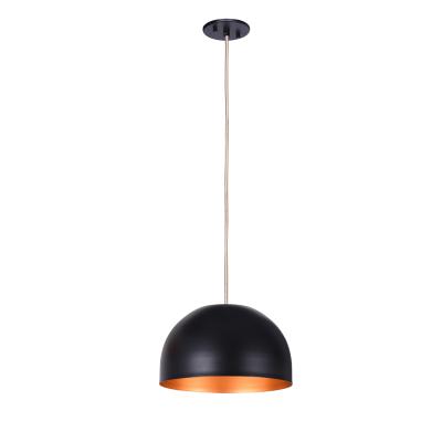 China Modern Black White Metal Ceiling Hanging Pendant Light for Dining Room Kitchen Home Lighting Fixture for sale