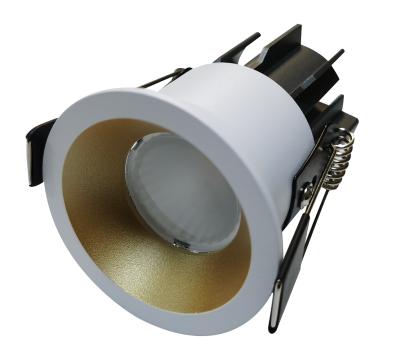 China Modern 7W Gold And White COB Ceiling Mount Spot Indoor Recessed Led Light for sale