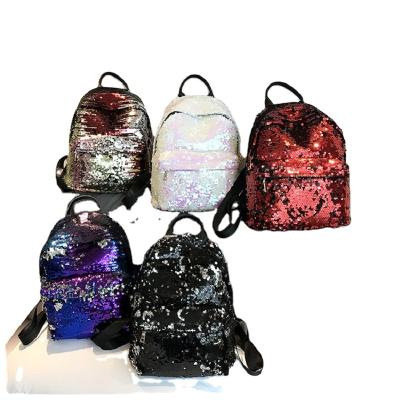 China Hot Amazon Sale Flip Mermaid Backpack Bag Glitter Bling Glitter Bling Travel School Leisure Computer Anti-theft Shoulder Bag For Women for sale