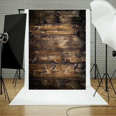 China Children Wholesale Amazon Customized Wood Grain Photo Background Photography Backdrops Pinewood Studio For Product Photography for sale