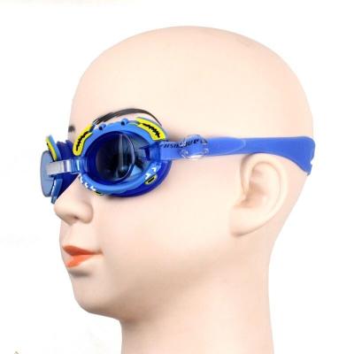 China Cartoon Swimming Kids Waterproof Silicone Swimming Goggles Adjustable Anti-fog Goggles Protect Eyes Driving Glasses for sale