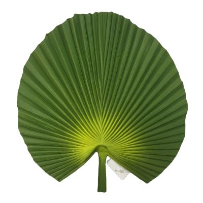 China Durable Classic Tropical Green Large Size Palm Foliage Style Artificial Banana Leaf Plant for sale