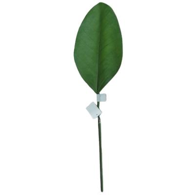 China Country GRS Material Simple Greenery Plants Big Branch Artificial Banana Leaves For Decoration for sale