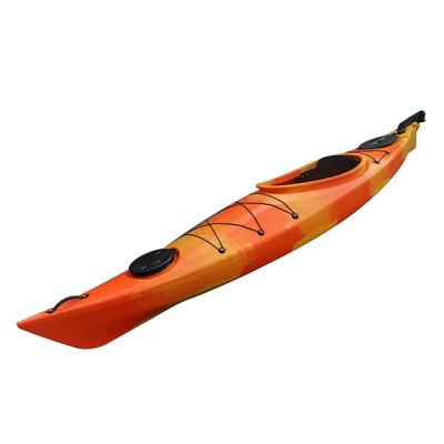 China LLDPE 12 Feet Sit In LLDPE Kayak Plastic Sea Kayak Factory Material for sale