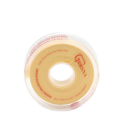 China Conjuction Water Pipe Sealing Tape 100% Pure Ptfe Sealing Tape Grosna Ptfe Thread Seam Sealing Tape 100% Pure Plumber For Water Pipe for sale