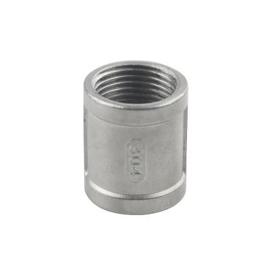 China GROSNA Pipe Fitting Stainless Steel Threaded Coupling Pipe Fitting for sale